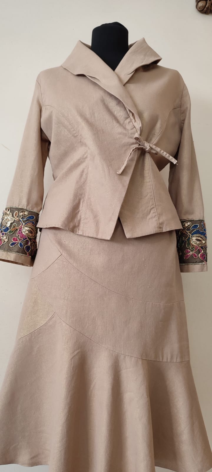 komplet z duszą: bursztynowy len z luksusowym blaskiem komplet z duszą: bursztynowy len z luksusowym blaskiem